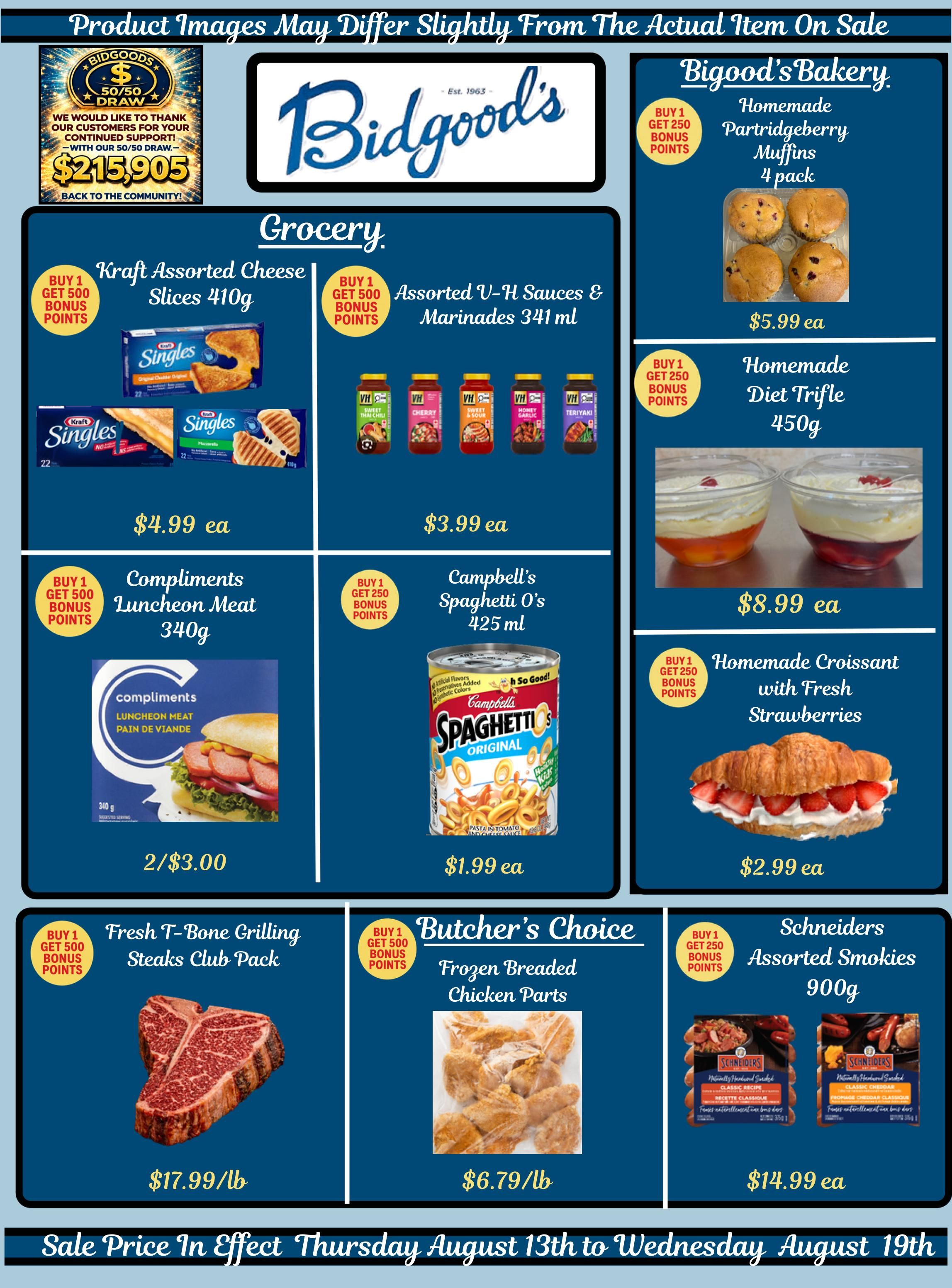 Bidgood's Flyer August 13 to 19