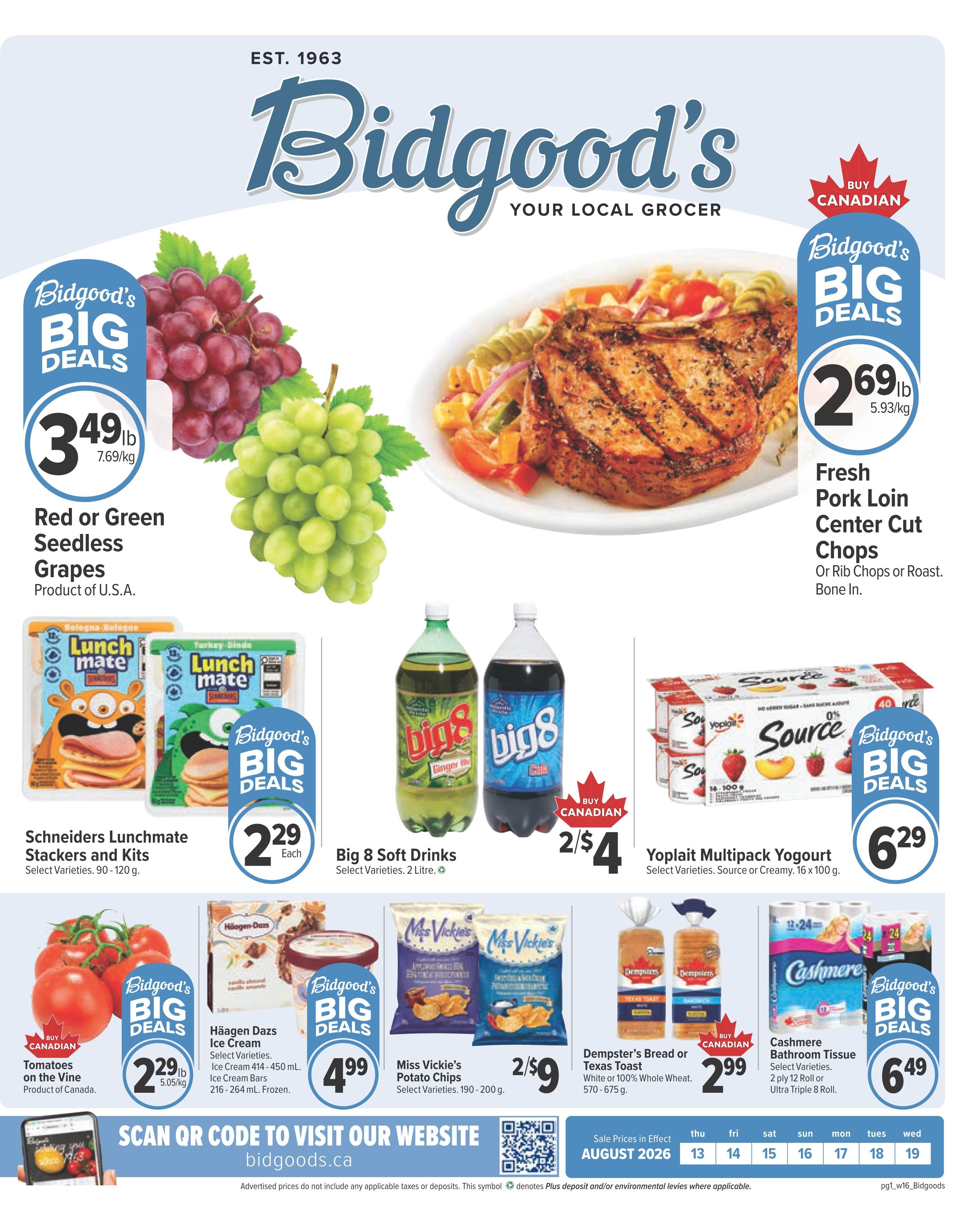 Bidgood's Flyer August 13 to 19