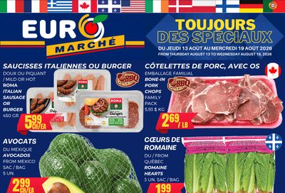 Euro Marche Flyer August 13 to 19