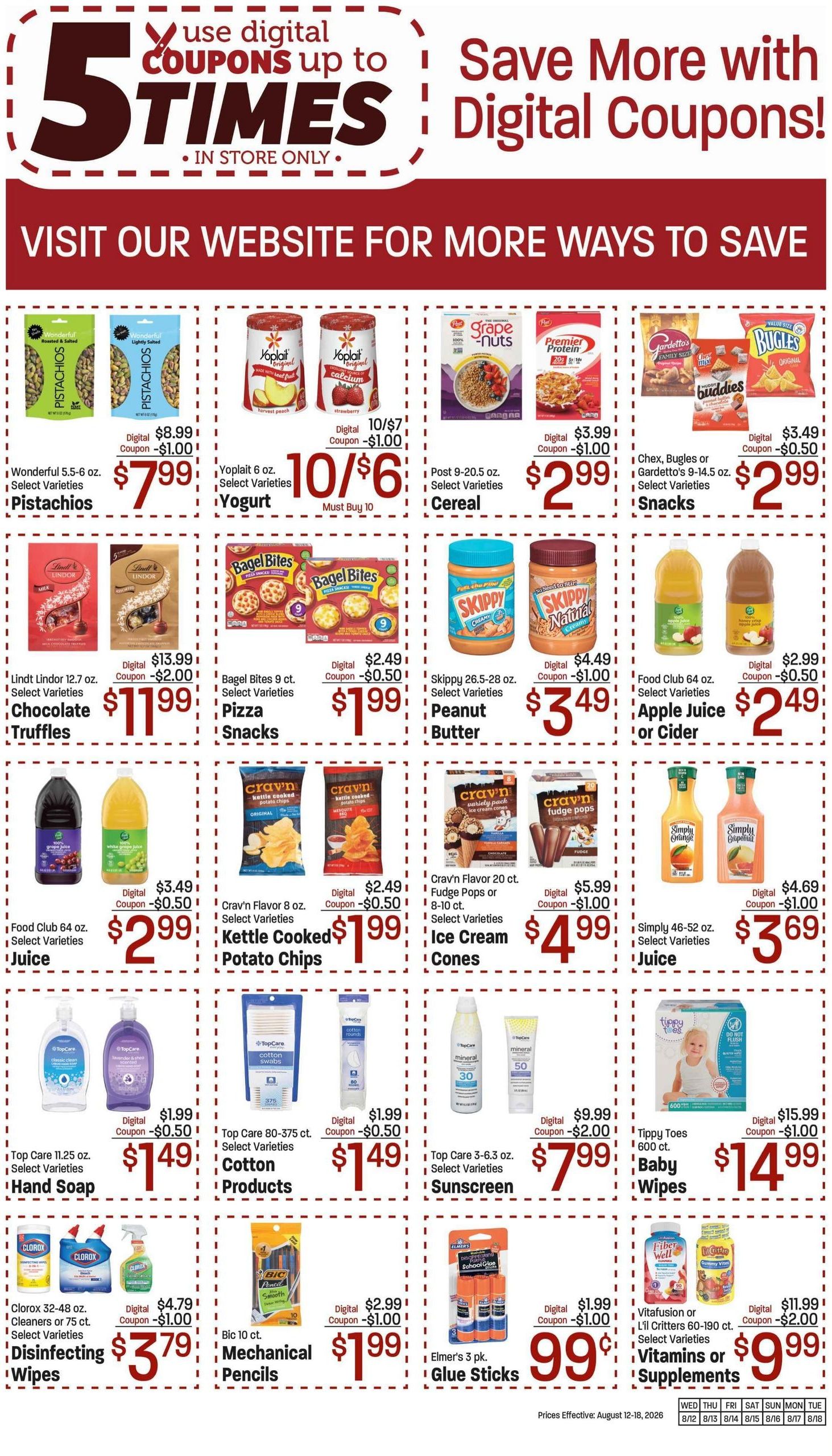 Lee's Marketplace Weekly Ad August 12 - 18, 2026