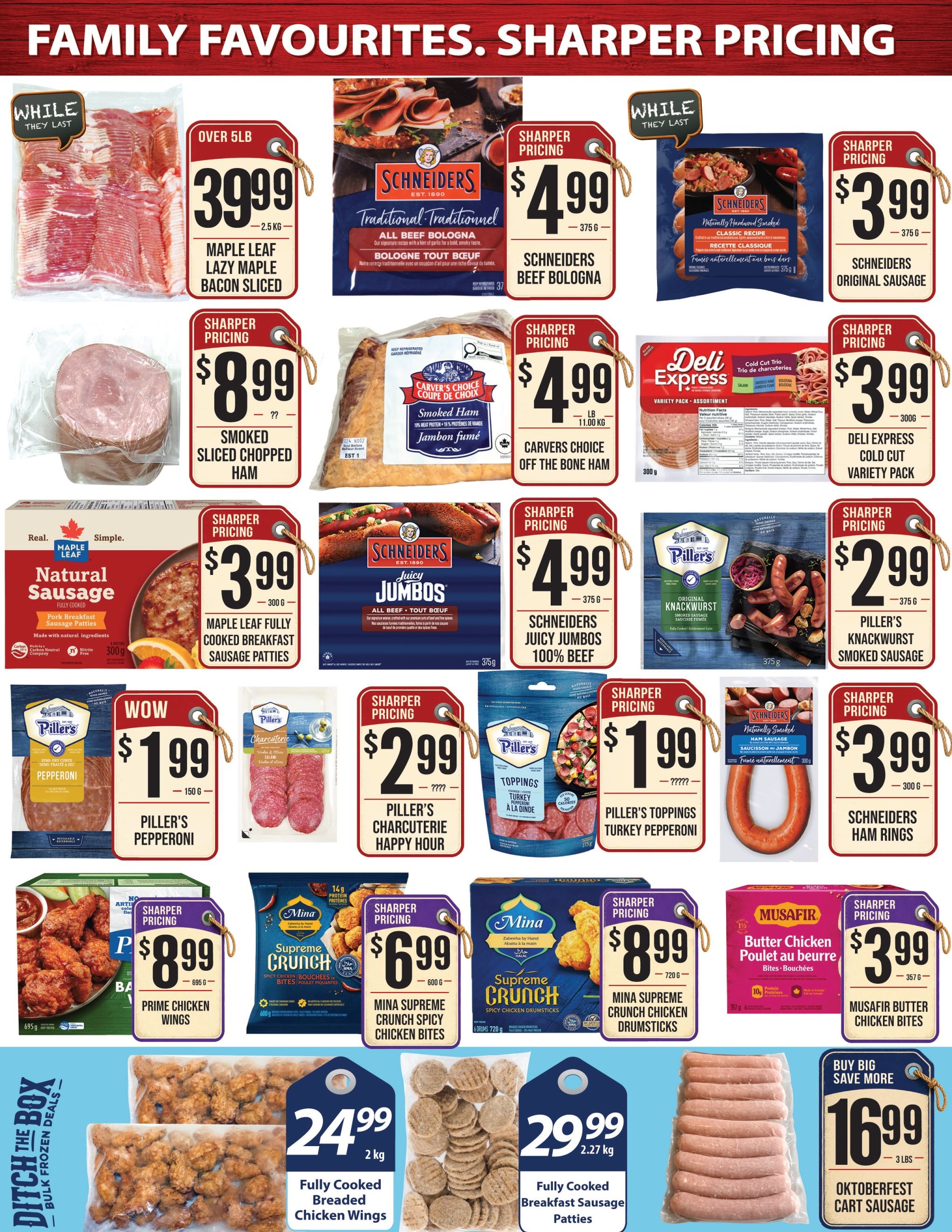 Sharpe's Food Market Flyer August 13 to 19
