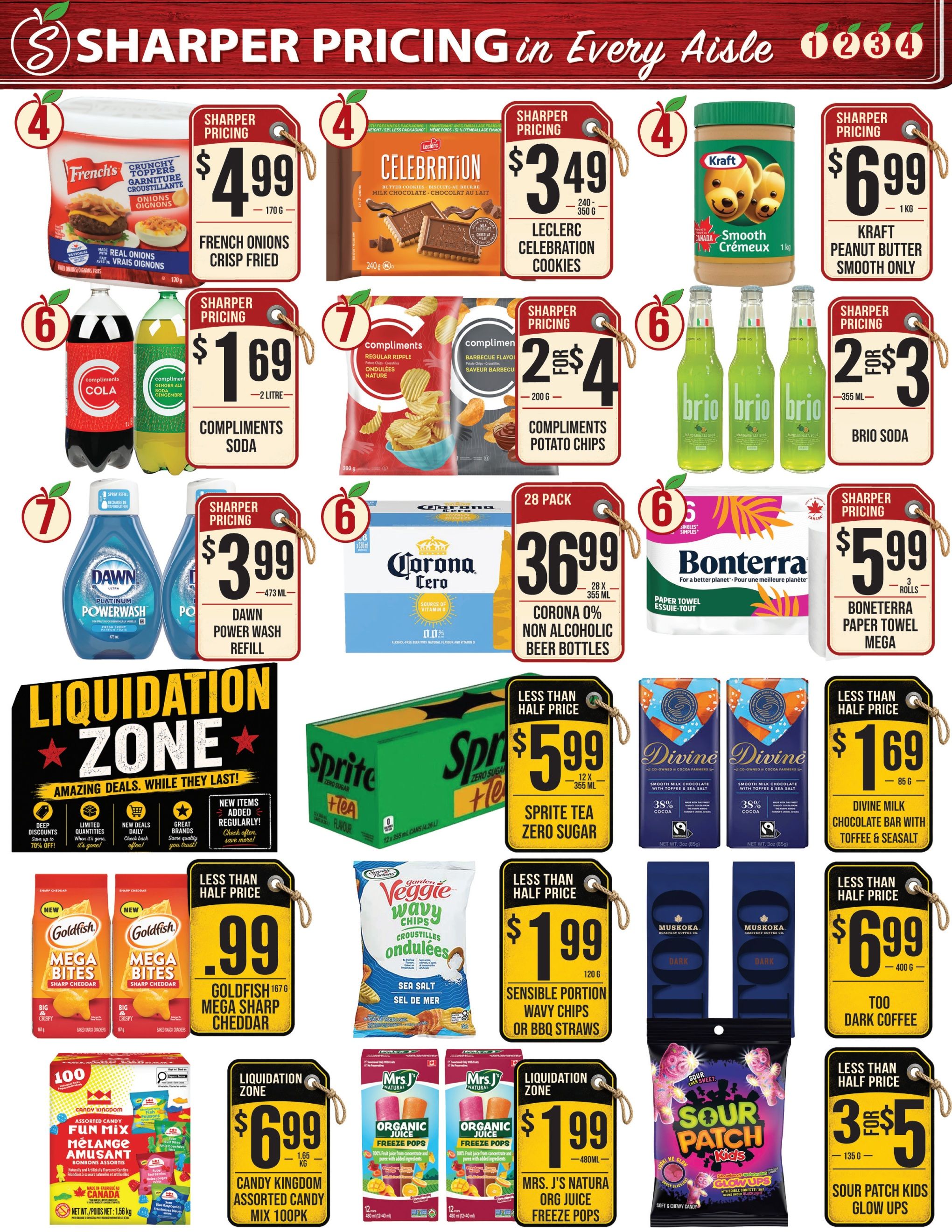 Sharpe's Food Market Flyer August 13 to 19