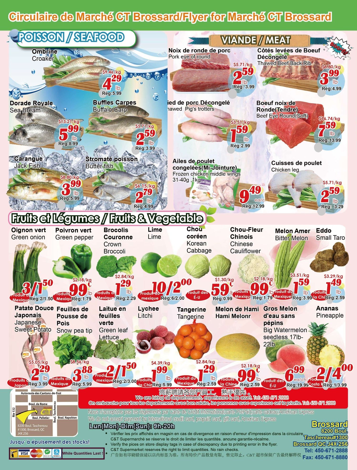 Marche C&T (Brossard) Flyer August 13 to 19