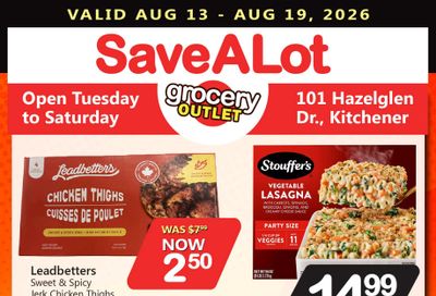 SaveALot Grocery Outlet Flyer August 13 to 19