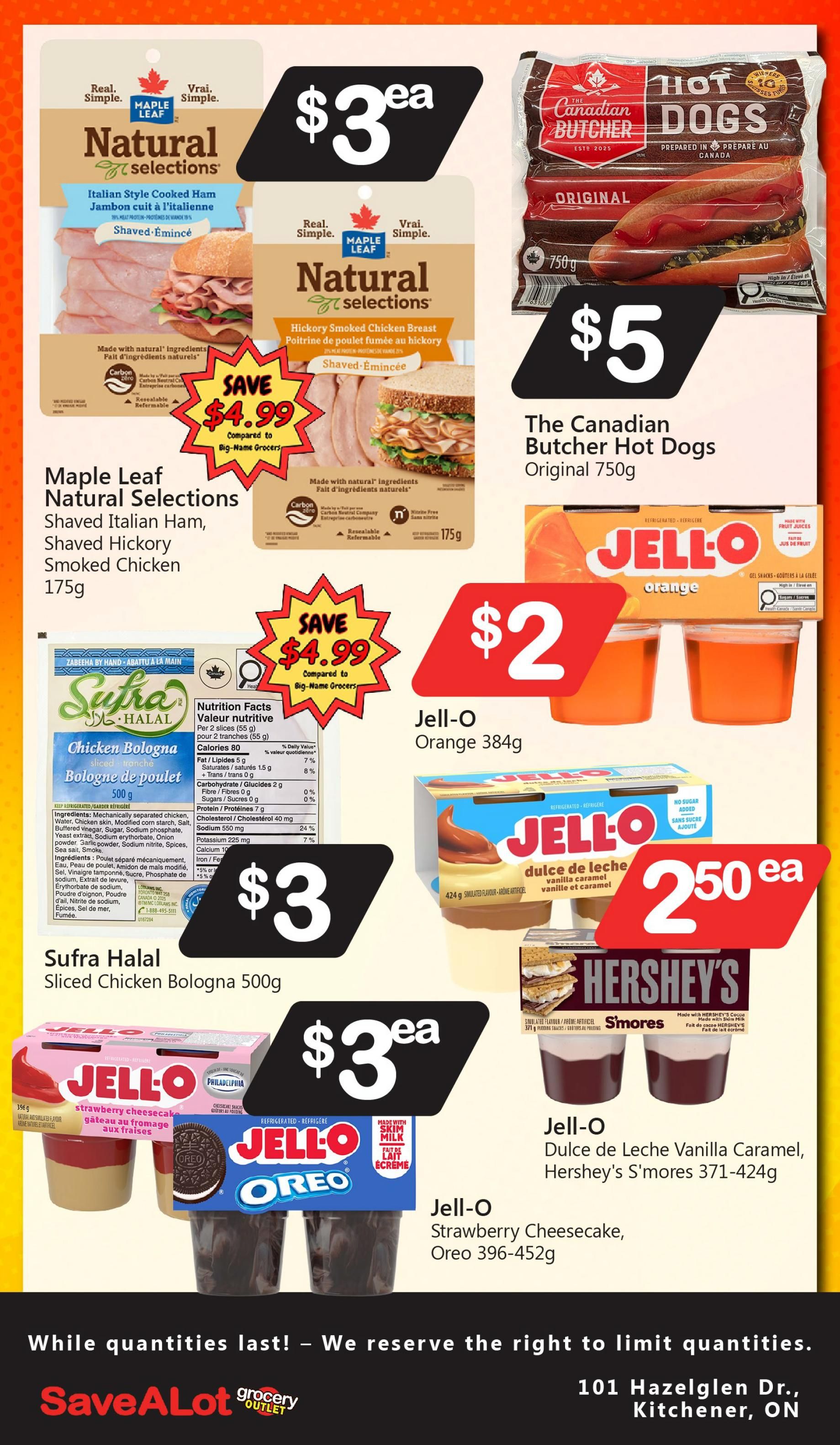 SaveALot Grocery Outlet Flyer August 13 to 19