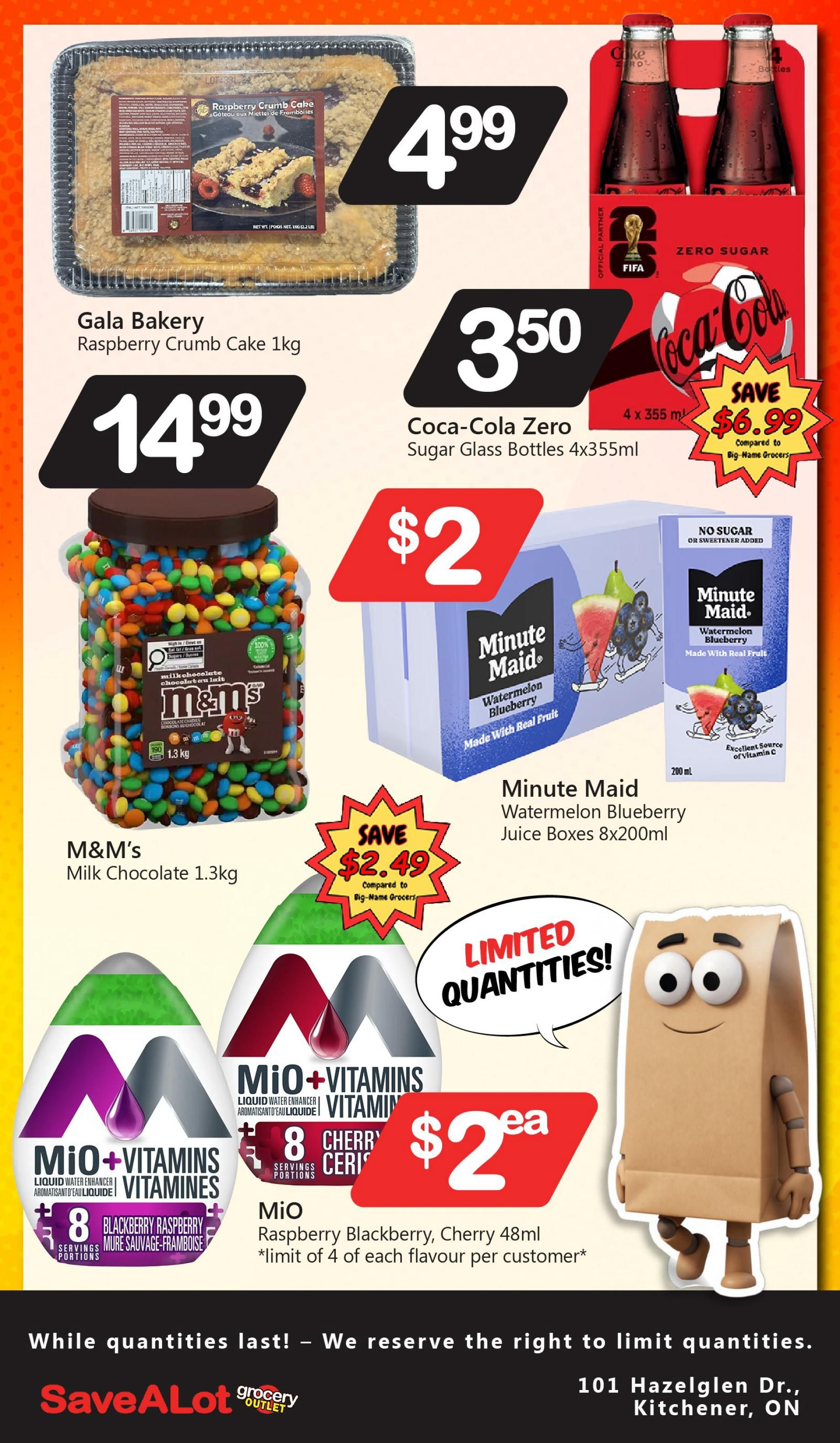SaveALot Grocery Outlet Flyer August 13 to 19