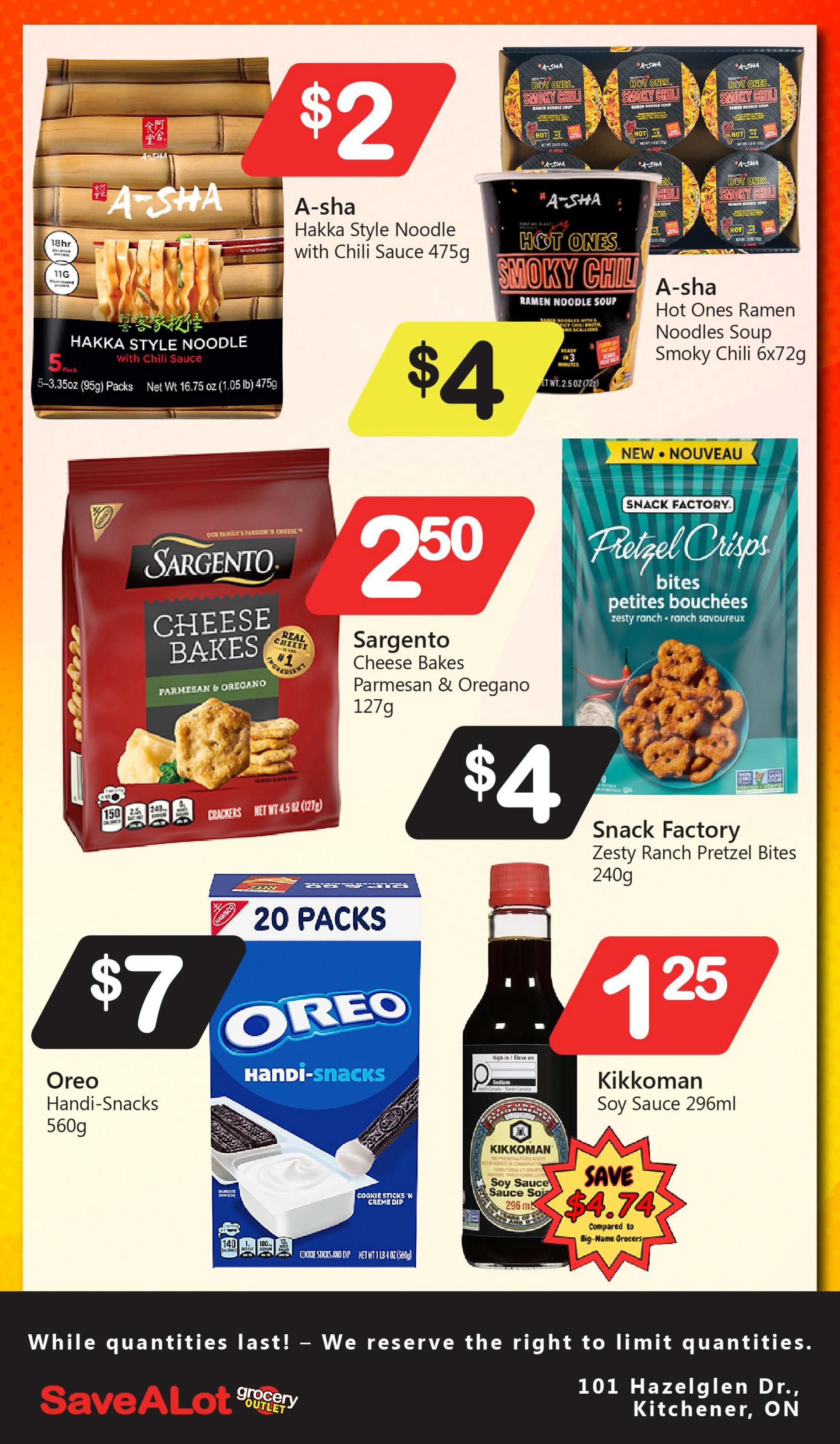 SaveALot Grocery Outlet Flyer August 13 to 19
