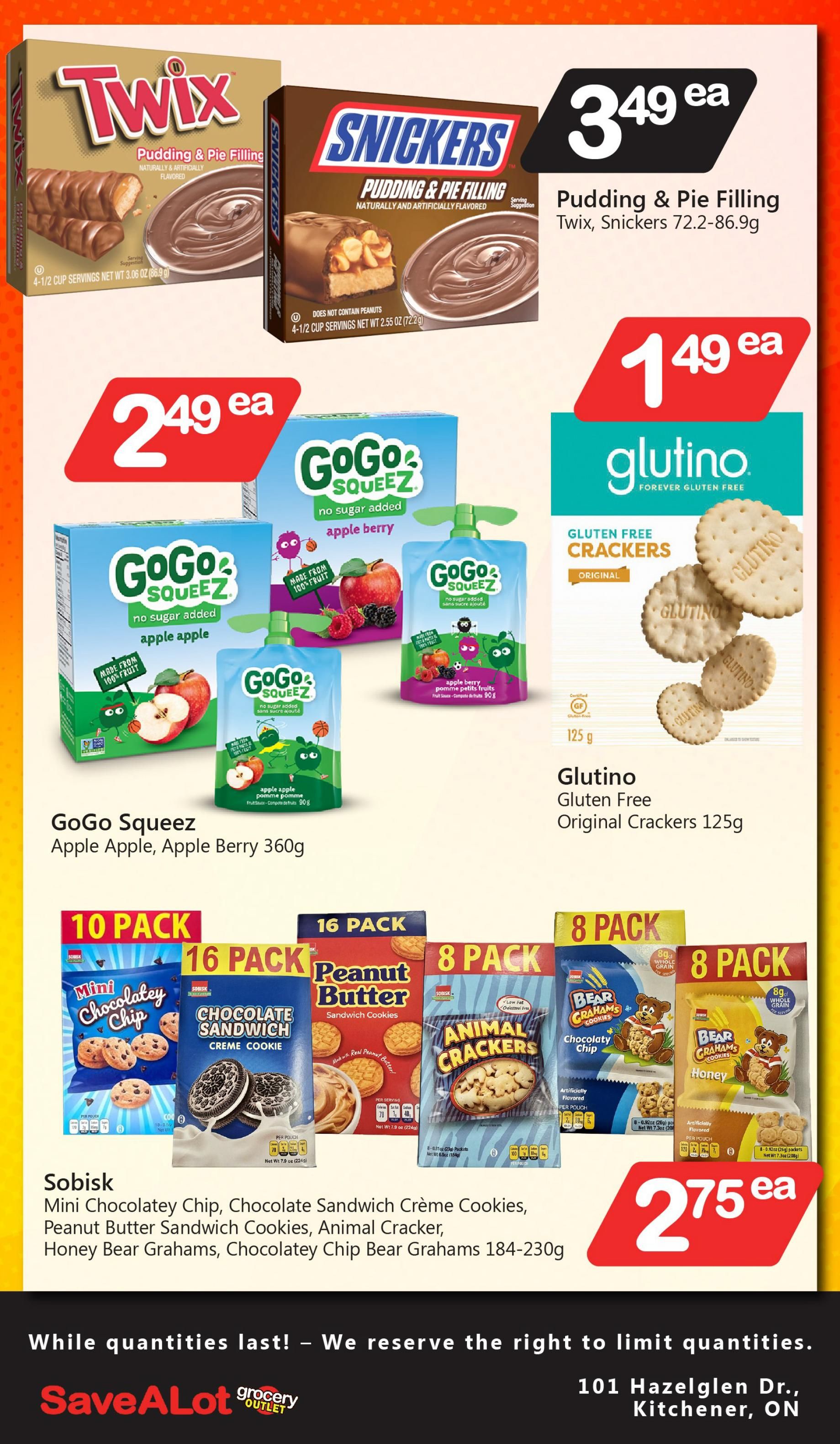 SaveALot Grocery Outlet Flyer August 13 to 19