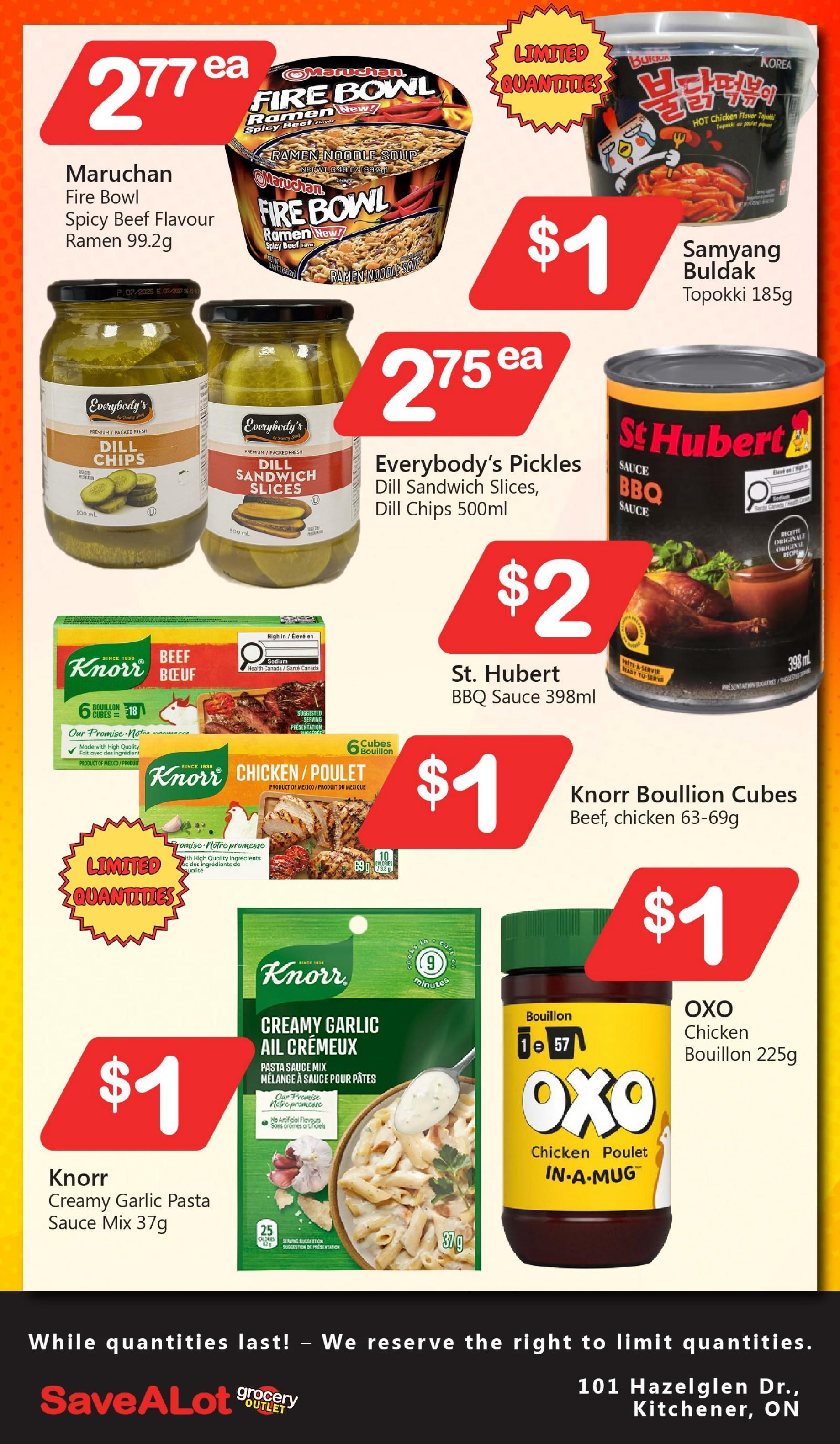 SaveALot Grocery Outlet Flyer August 13 to 19