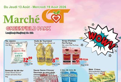 Marche C&T (Greenfield Park) Flyer August 13 to 19