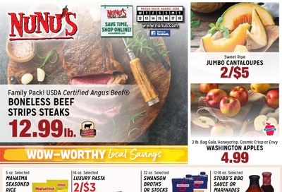 Nunu's Markets (Lafayette Area, LA) Weekly Ad August 12 - 18, 2026