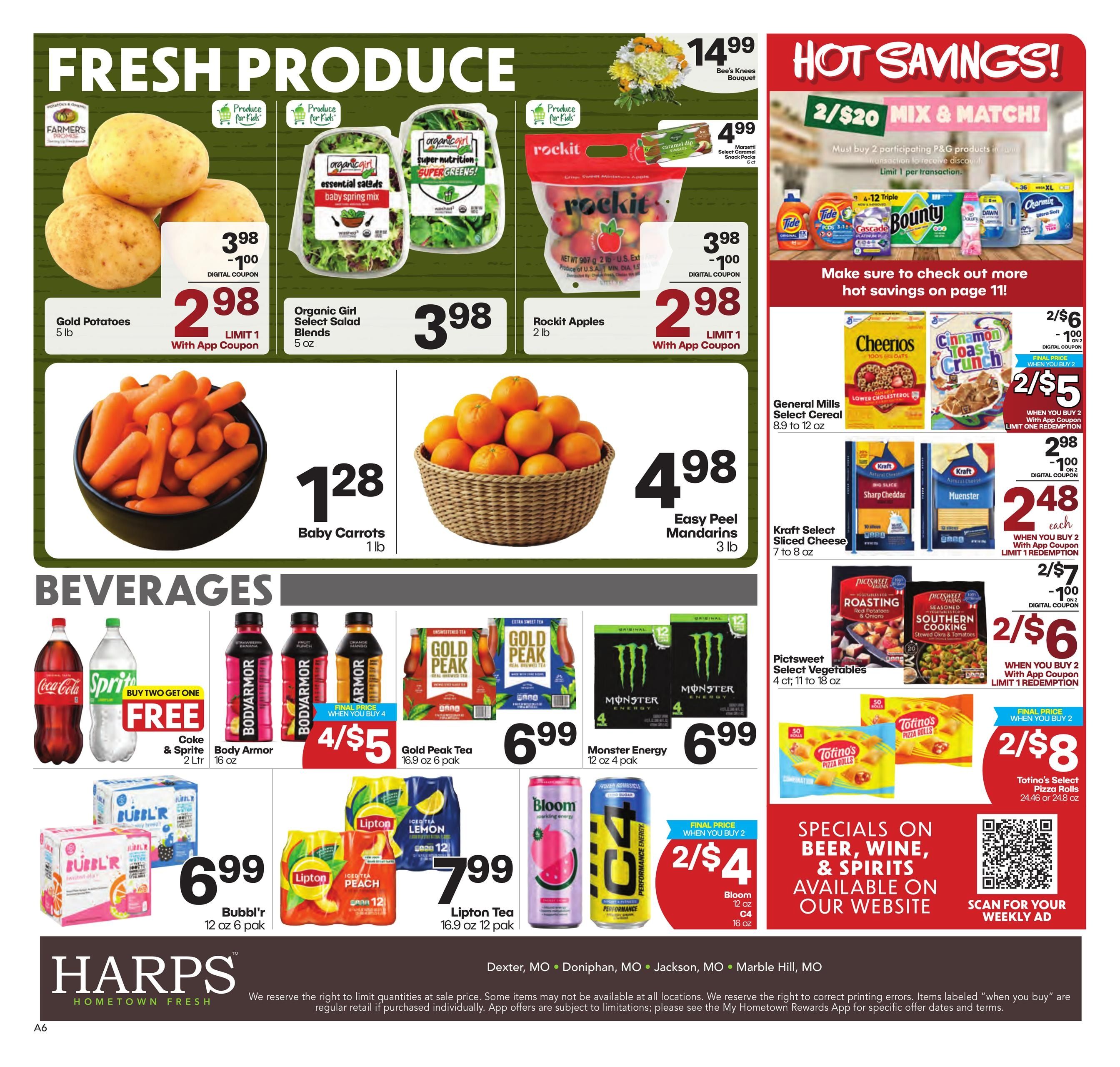Harps Foods (Poplar Bluff Area, MO) Weekly Ad August 12 - 18, 2026