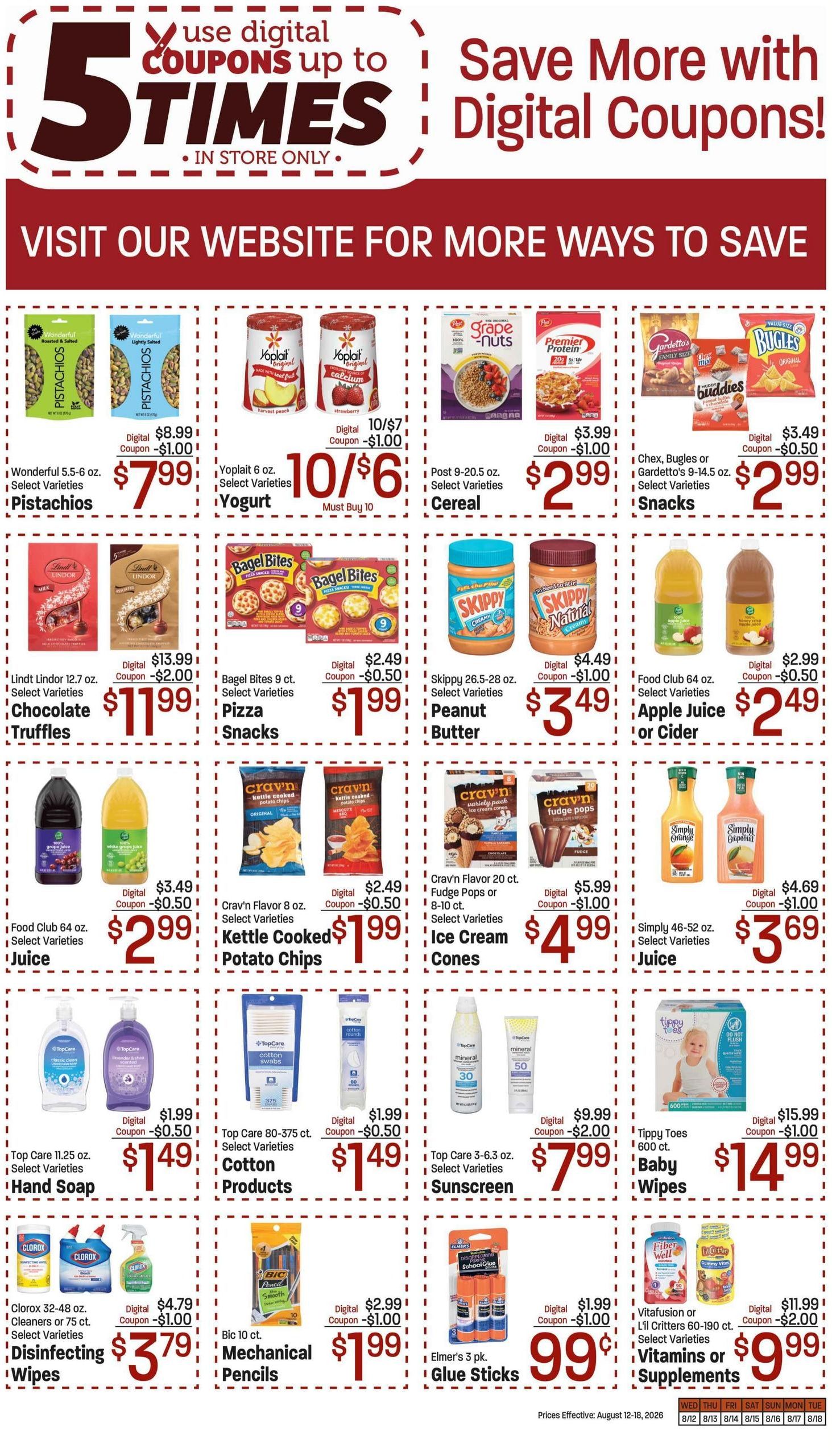 Broulim's (Jackson–Teton Village Area, WY) Weekly Ad August 12 - 18, 2026
