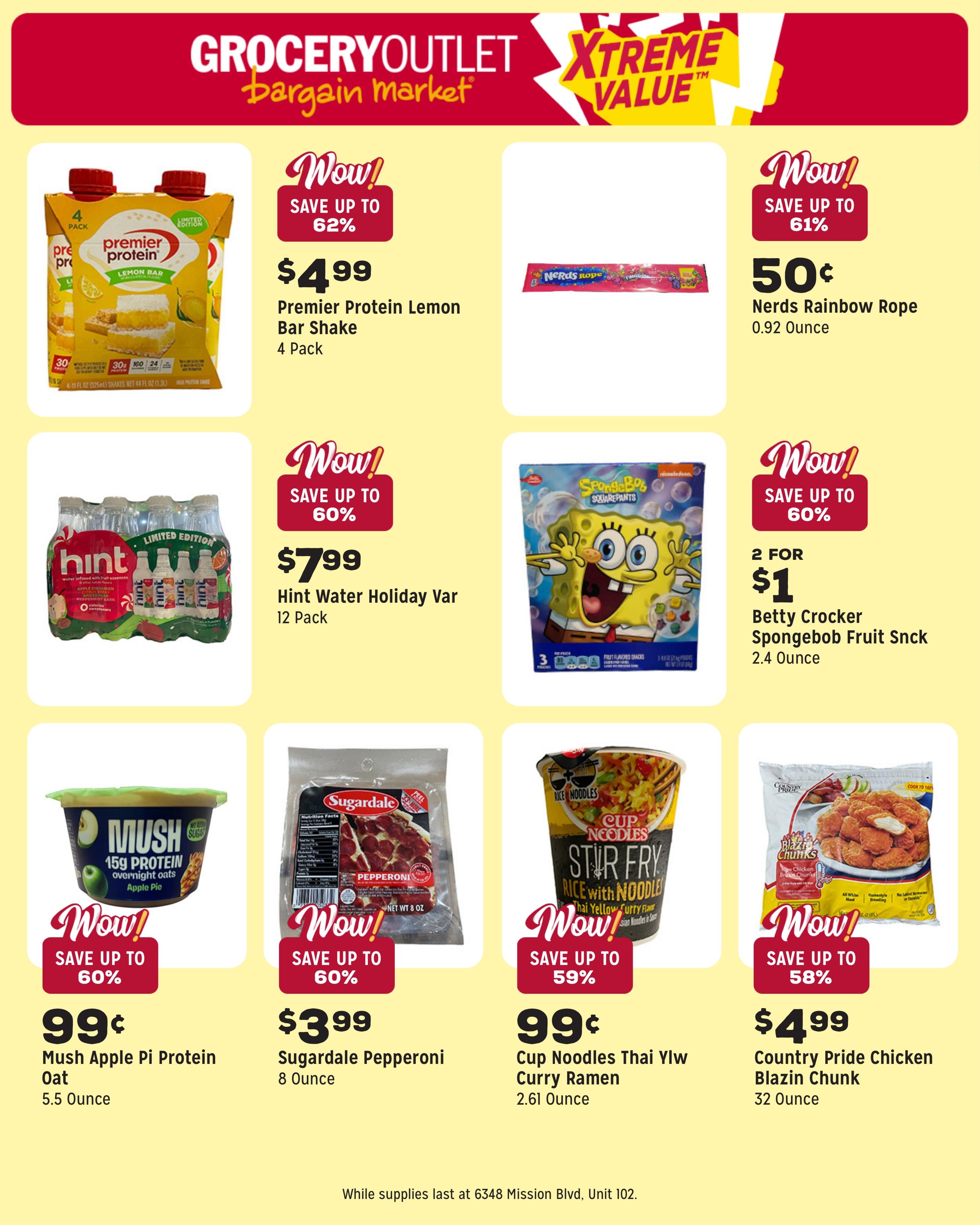 Grocery Outlet (Jurupa Valley Area, CA) Weekly Ad August 12 - 18, 2026