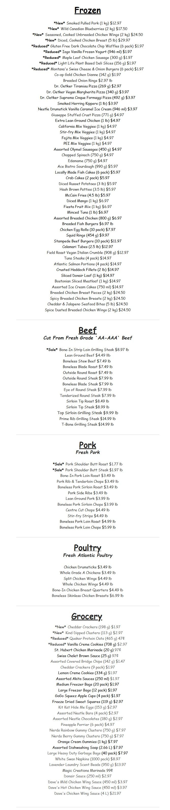 Gateway Meat Market Flyer August 13 to 19