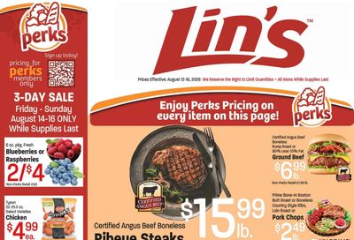 Lin's Fresh Market (St. George Area, UT) Weekly Ad August 12 - 18, 2026
