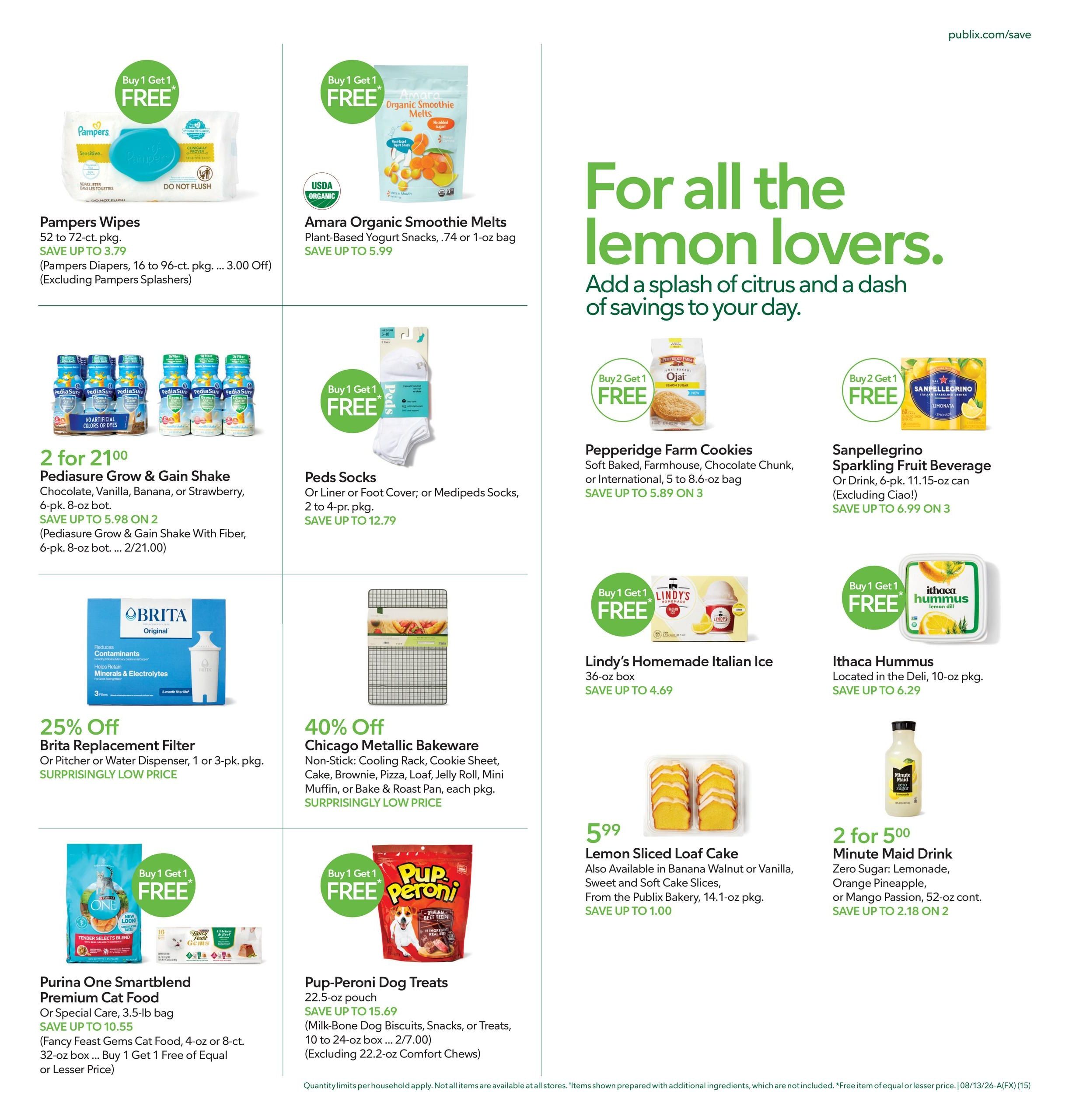 Publix (AL, MS) Weekly Ad August 12 - 18, 2026