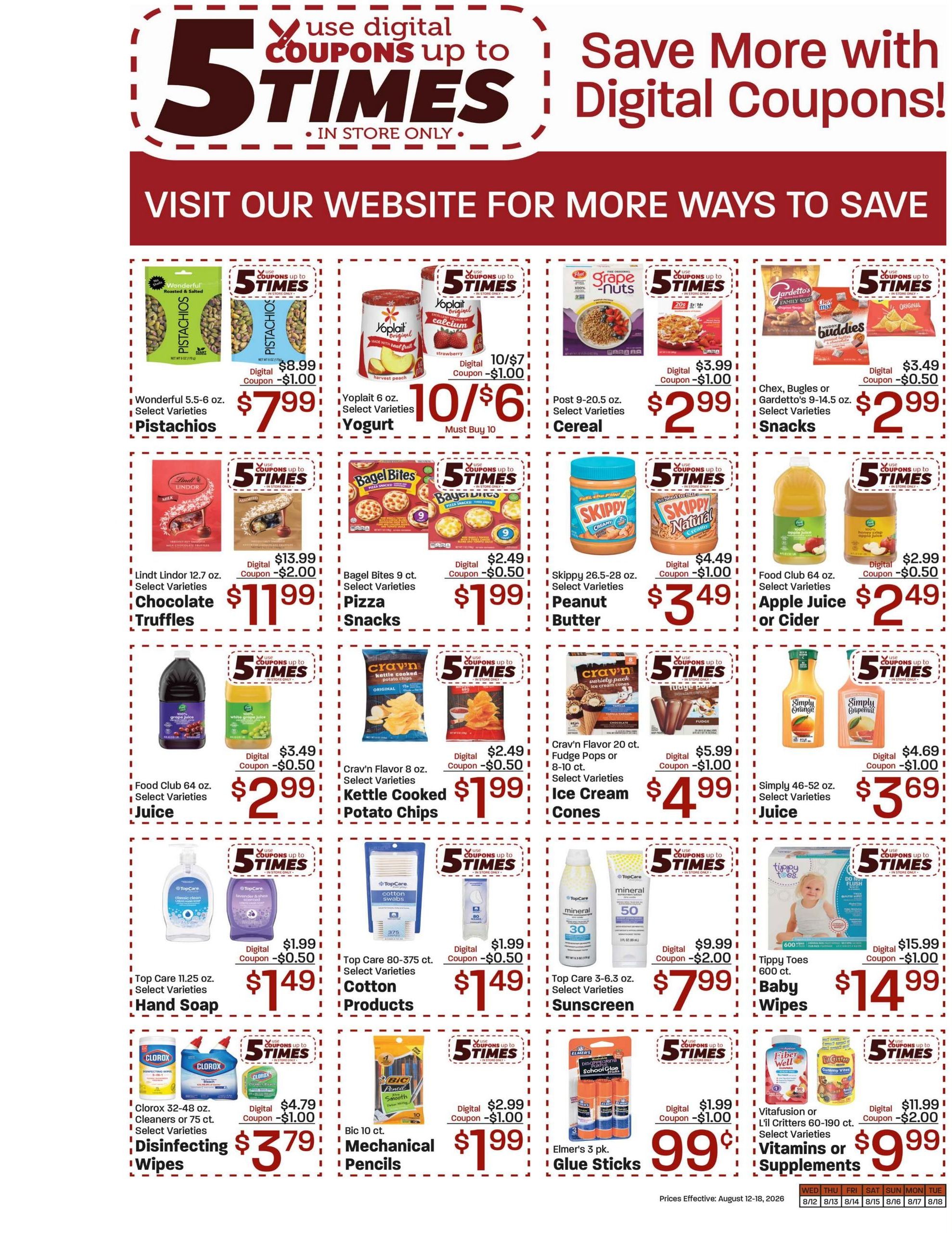 Maceys (Provo Area, UT) Weekly Ad August 12 - 18, 2026