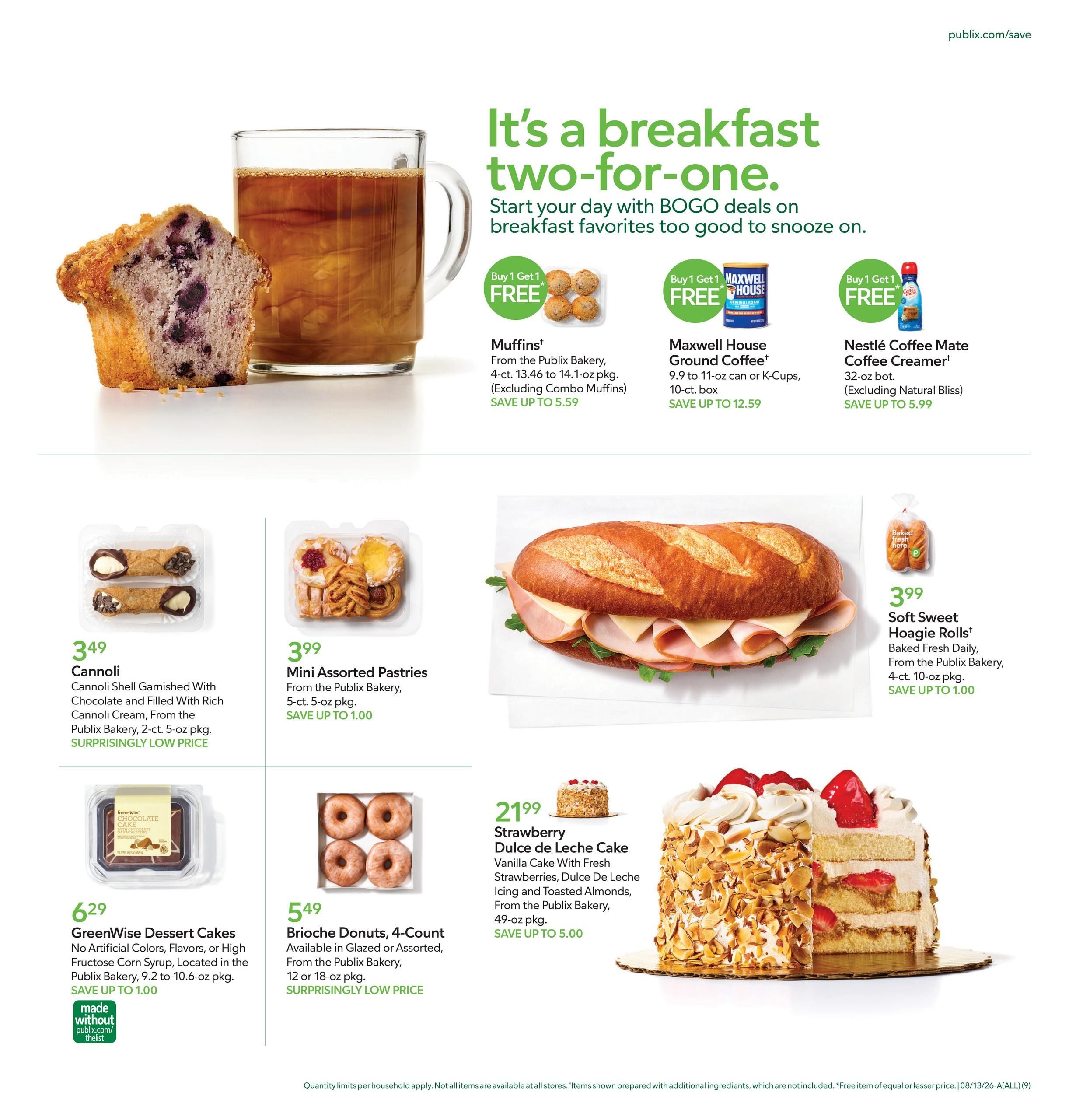 Publix (Macon–Eastman Area, GA) Weekly Ad August 12 - 18, 2026