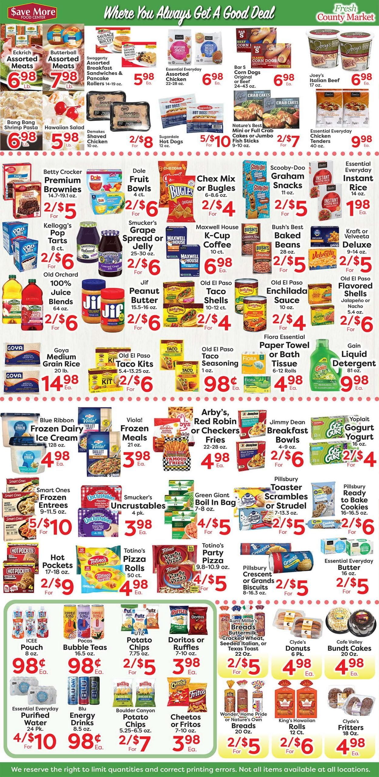 Fresh County Market (Hammond Area, IN) Weekly Ad August 12 - 18, 2026