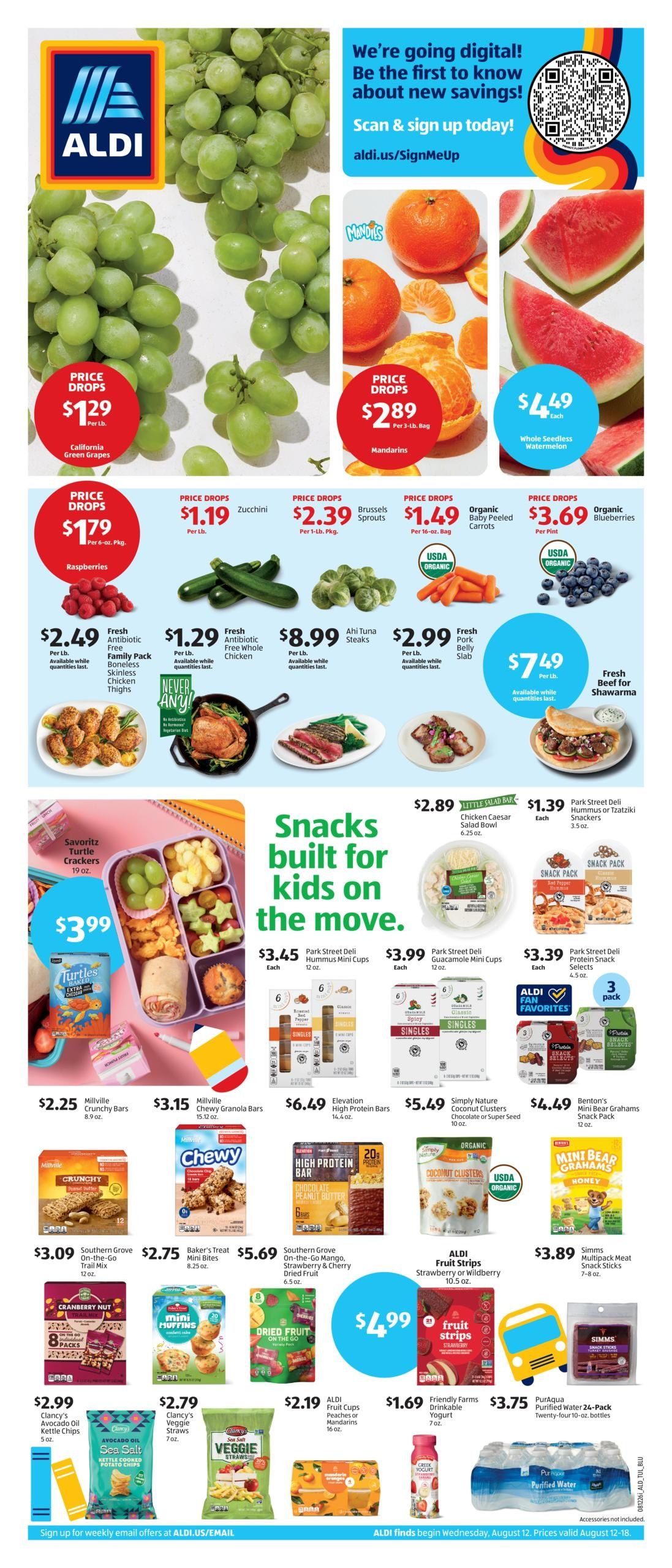 ALDI (Albany–Whitehall Area, NY) Weekly Ad August 12 - 18, 2026