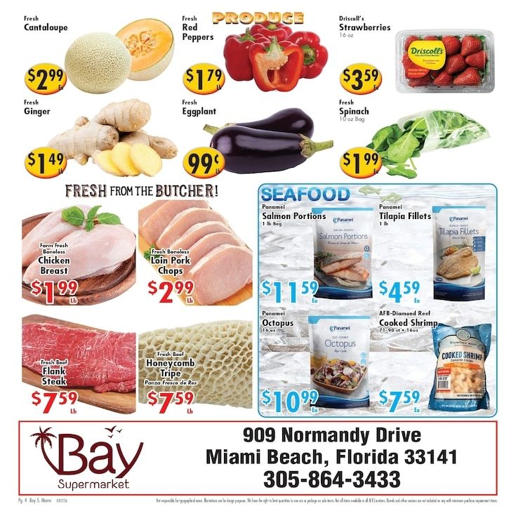 Ideal Food Basket (Miami Beach, FL) Weekly Ad August 19 - 25, 2026