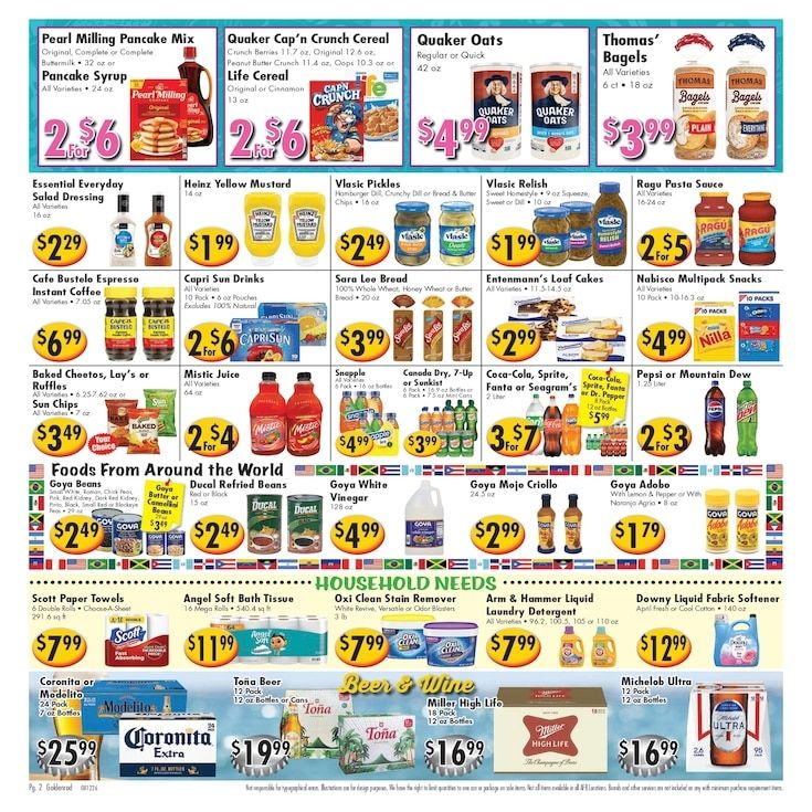 Ideal Food Basket (4075 South Goldenrod Road, Orlando, FL) Weekly Ad August 12 - 18, 2026