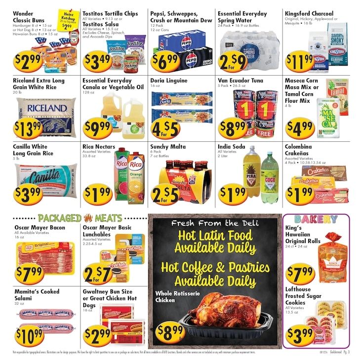 Ideal Food Basket (4075 South Goldenrod Road, Orlando, FL) Weekly Ad August 12 - 18, 2026