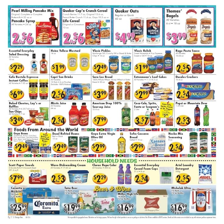 Ideal Food Basket (5637 South Orange Ave, Orlando, FL) Weekly Ad August 12 - 18, 2026