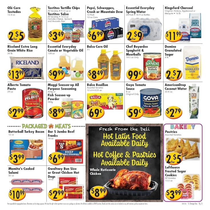 Ideal Food Basket (5637 South Orange Ave, Orlando, FL) Weekly Ad August 12 - 18, 2026