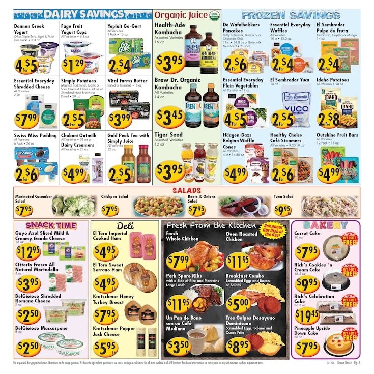 Ideal Food Basket (Dania Beach, FL) Weekly Ad August 12 - 18, 2026
