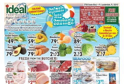 Ideal Food Basket (Fort Lauderdale, FL) Weekly Ad August 12 - 18, 2026