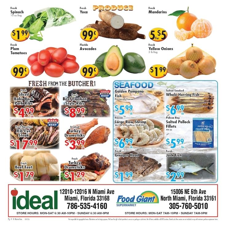 Ideal Food Basket (Miami, FL) Weekly Ad August 12 - 18, 2026