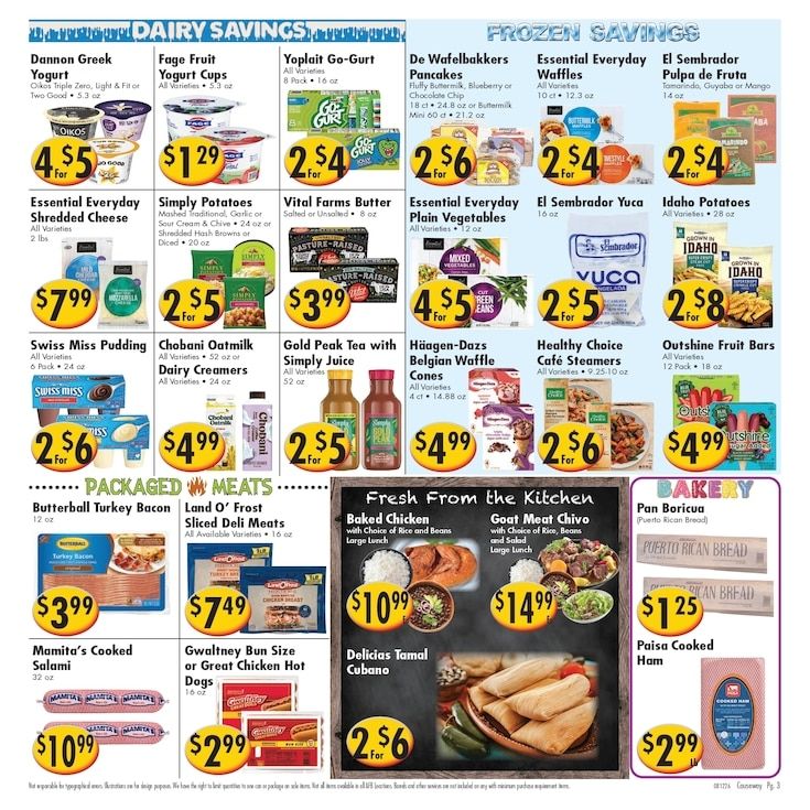 Ideal Food Basket (Tampa, FL) Weekly Ad August 12 - 18, 2026