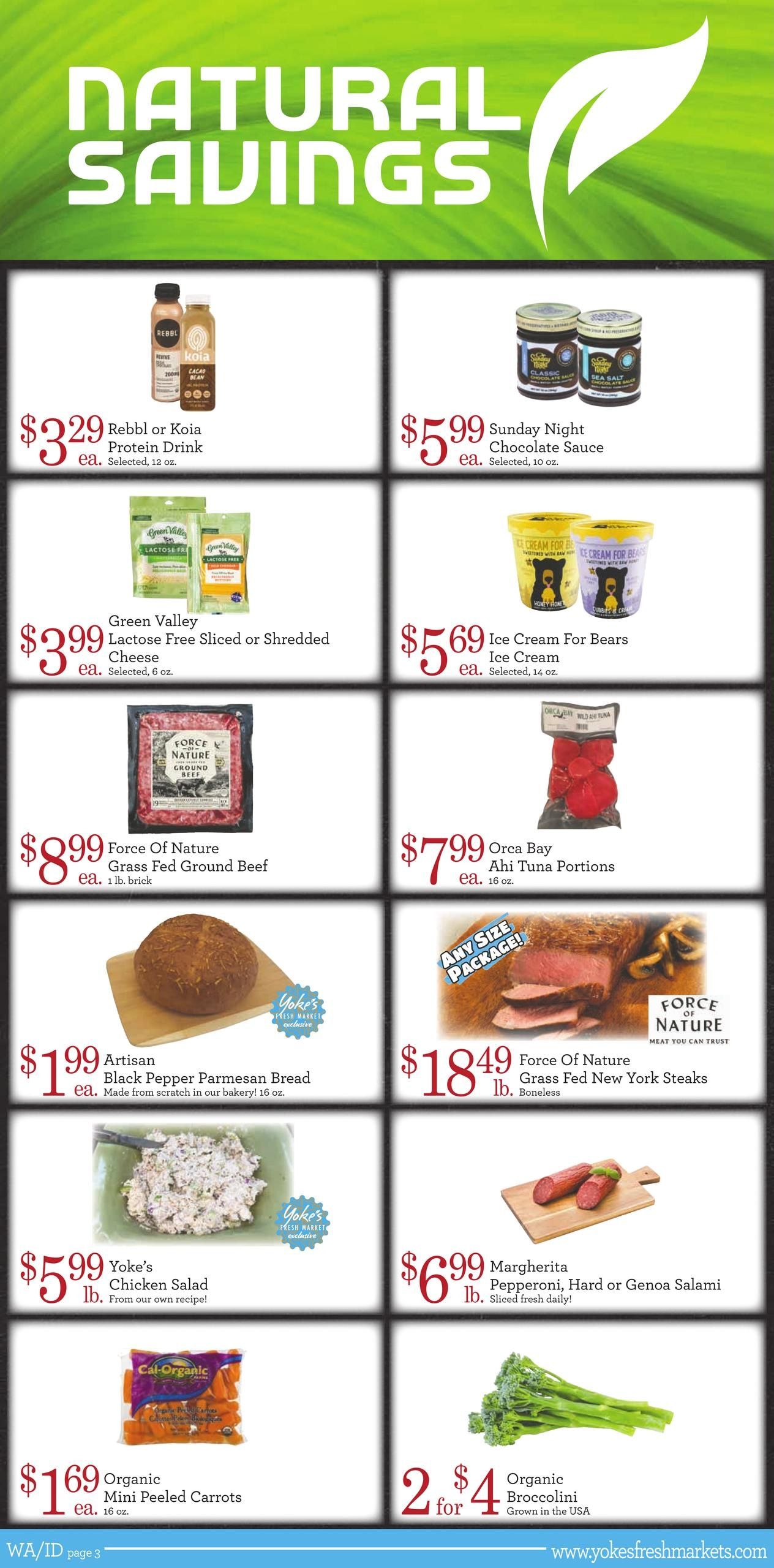 Yoke's Fresh Market (Kellogg–Post Falls Area, ID) Weekly Ad August 12 - 18, 2026