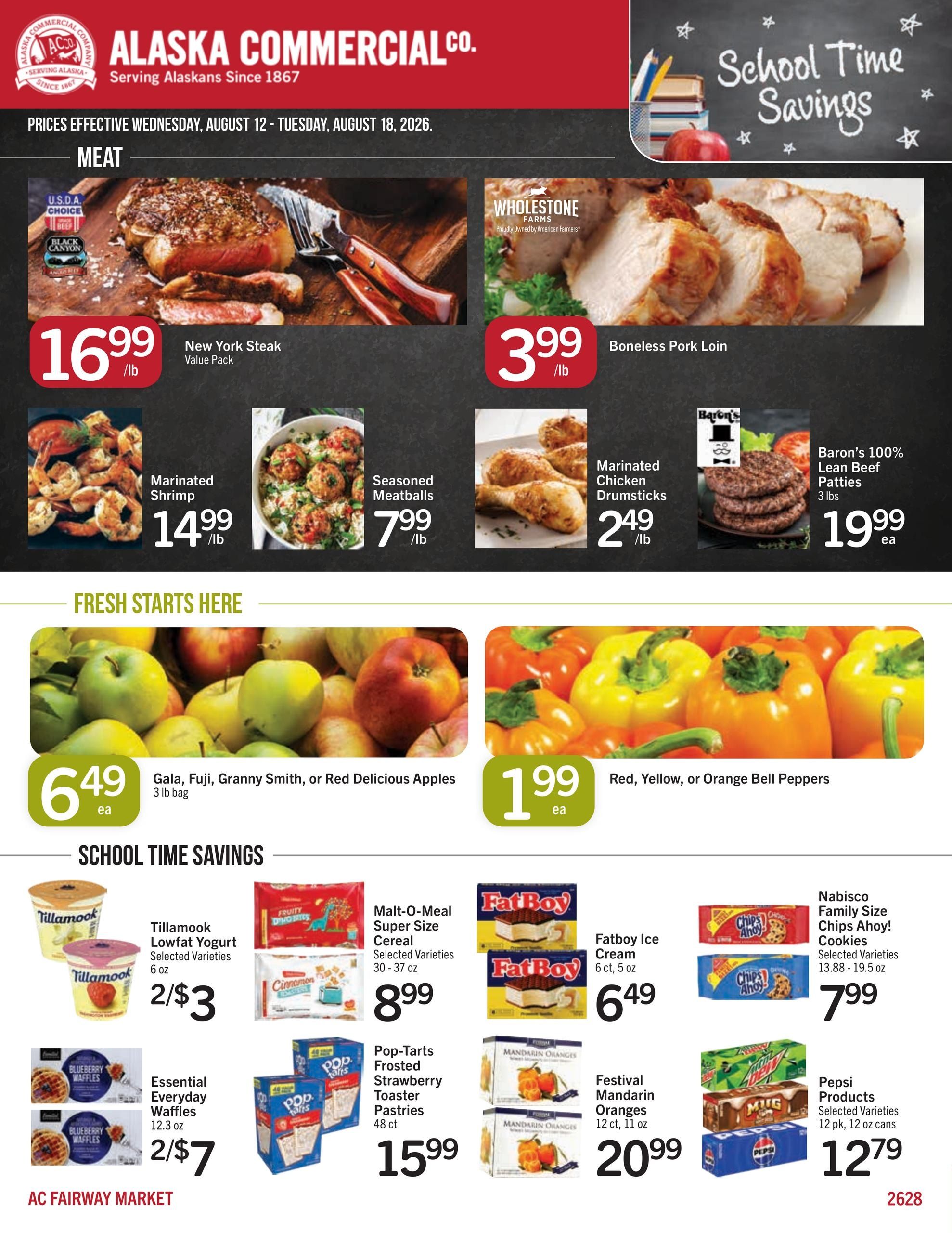 Alaska Commercial (Haines–Skagway Area, AK) Weekly Ad August 12 - 18, 2026