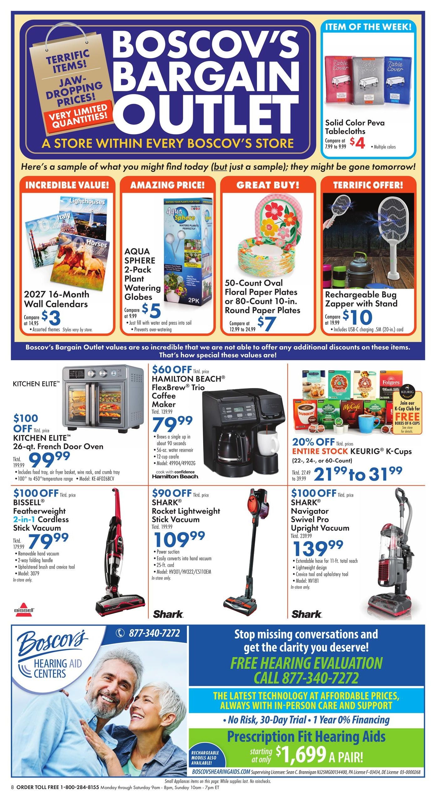 Boscov's (Bethany Beach Area, DE) Boscov’s Weekly Weekly Ad August 13 - 19, 2026