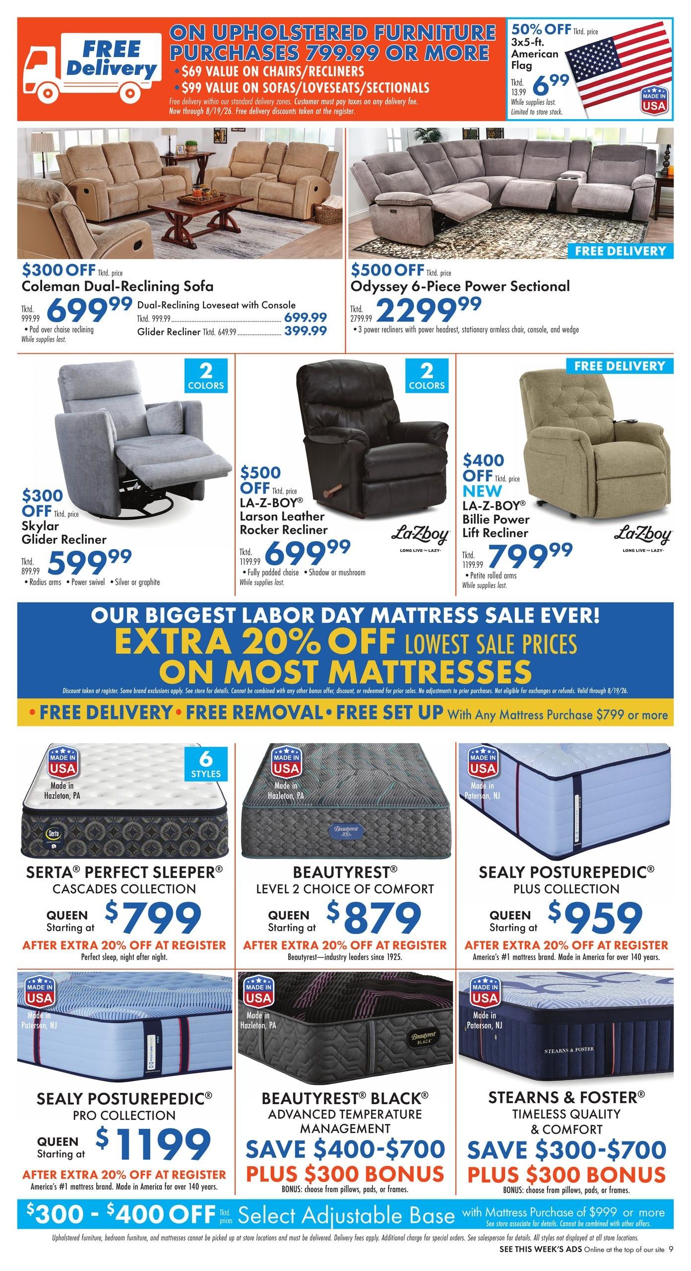 Boscov's (Bethany Beach Area, DE) Boscov’s Weekly Weekly Ad August 13 - 19, 2026