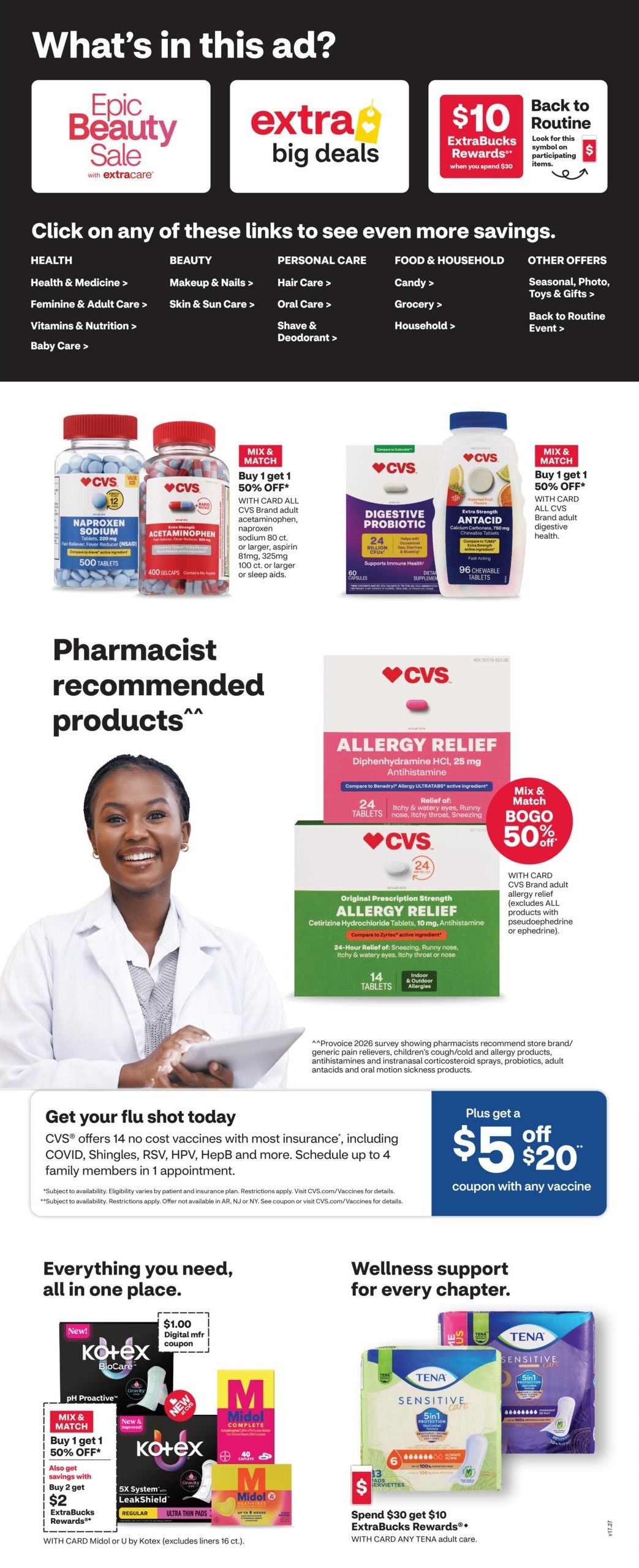 CVS Pharmacy (Cardiff By The Sea Area, CA) Weekly Ad August 16 - 22, 2026