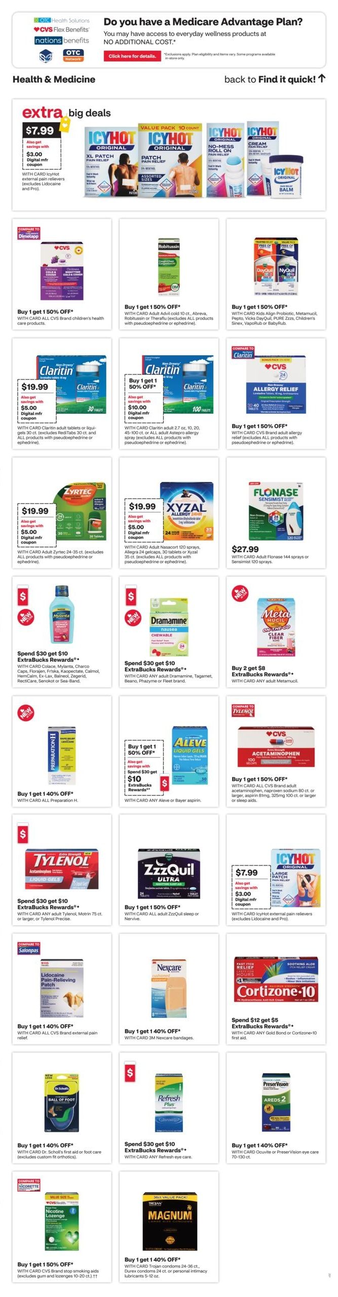 CVS Pharmacy (AZ, CT, TX, UT) Weekly Ad August 16 - 22, 2026