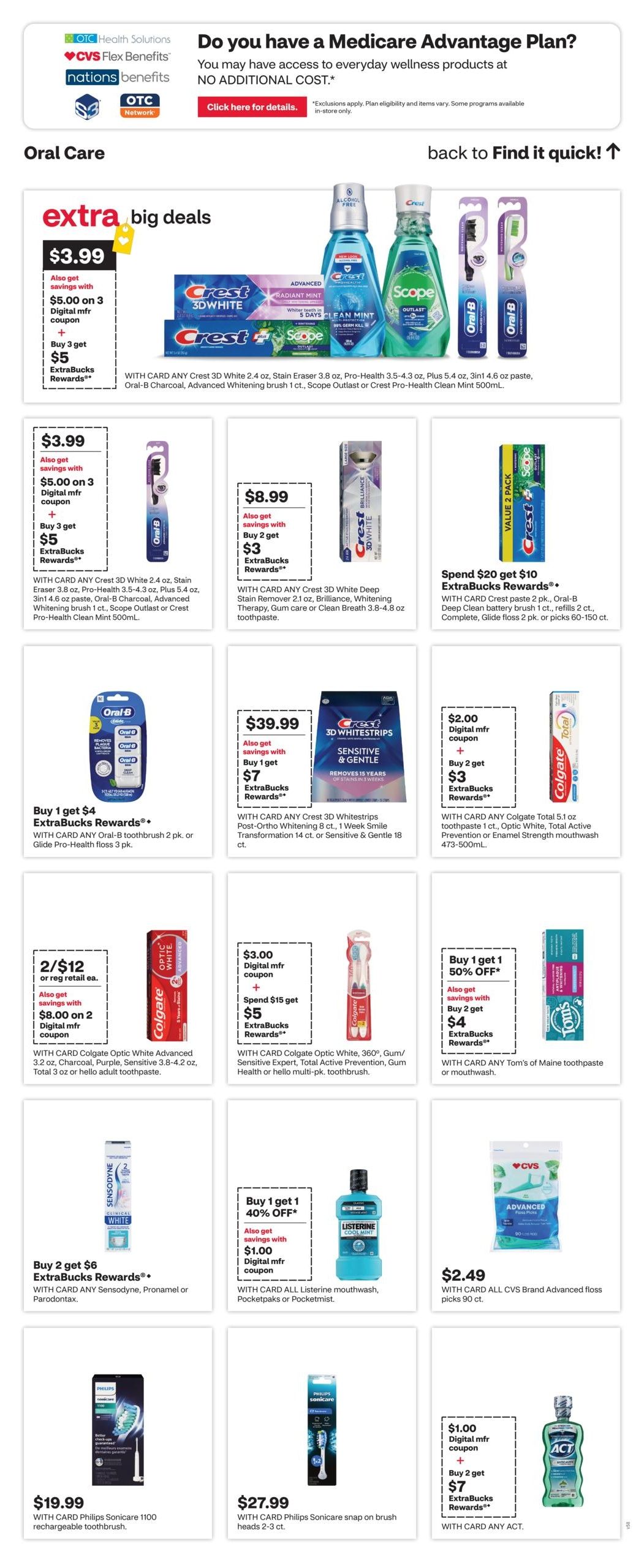 CVS Pharmacy (MI, NJ, NM, TX) Weekly Ad August 16 - 22, 2026