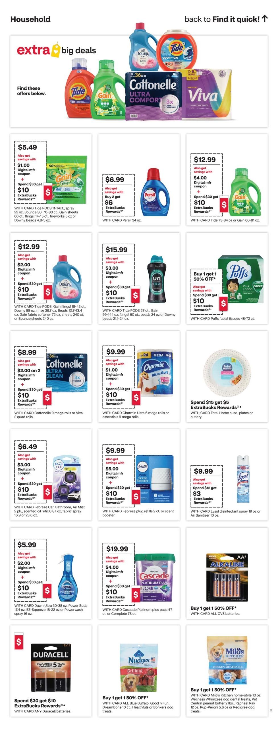 CVS Pharmacy (MI, NJ, NM, TX) Weekly Ad August 16 - 22, 2026