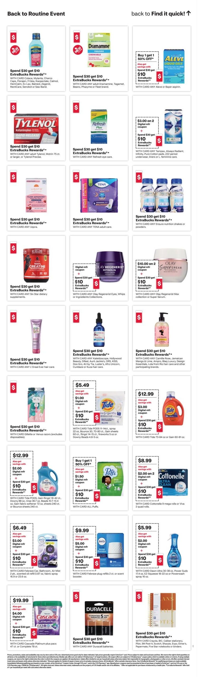 CVS Pharmacy (CO, MA, MD, PA, VA) Weekly Ad August 16 - 22, 2026