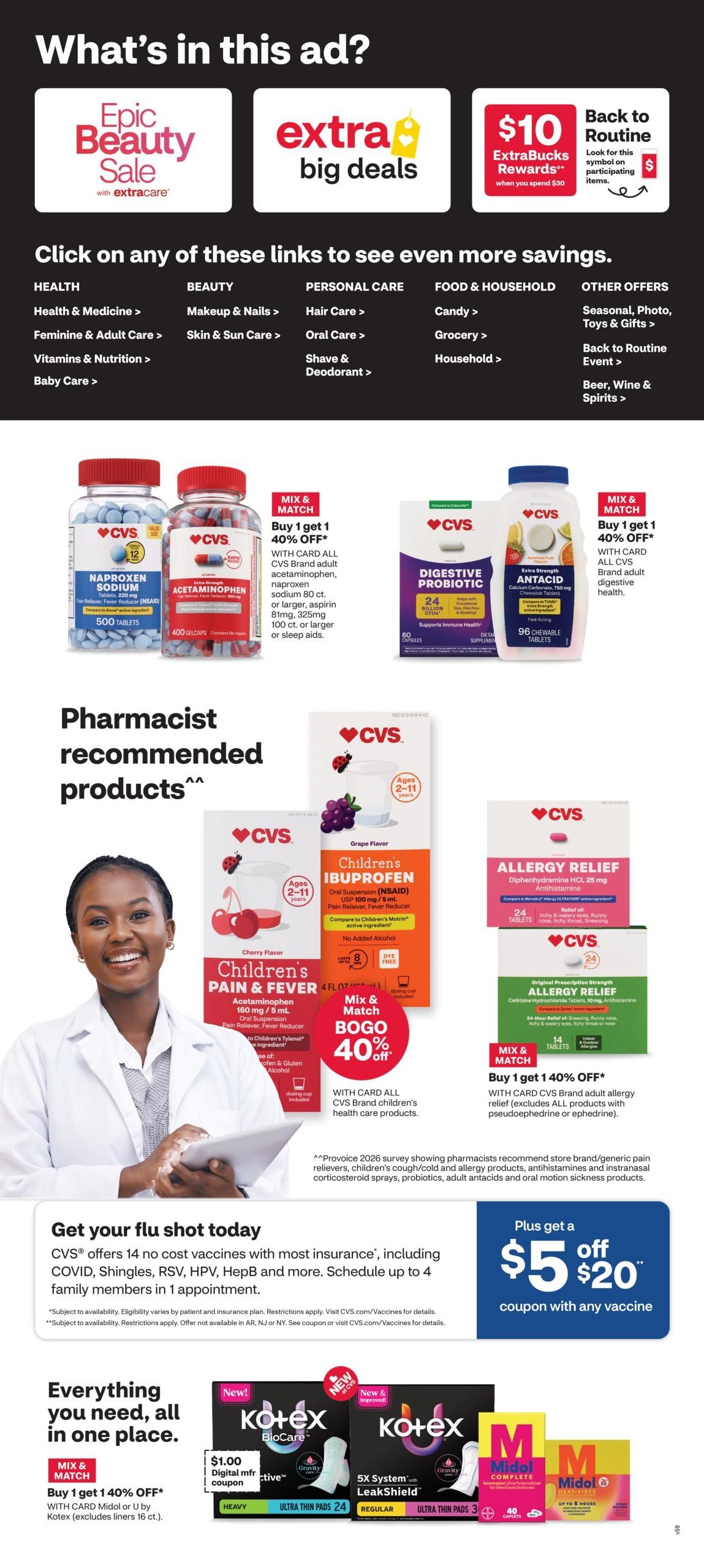 CVS Pharmacy (Post Falls Area, ID) Weekly Ad August 16 - 22, 2026