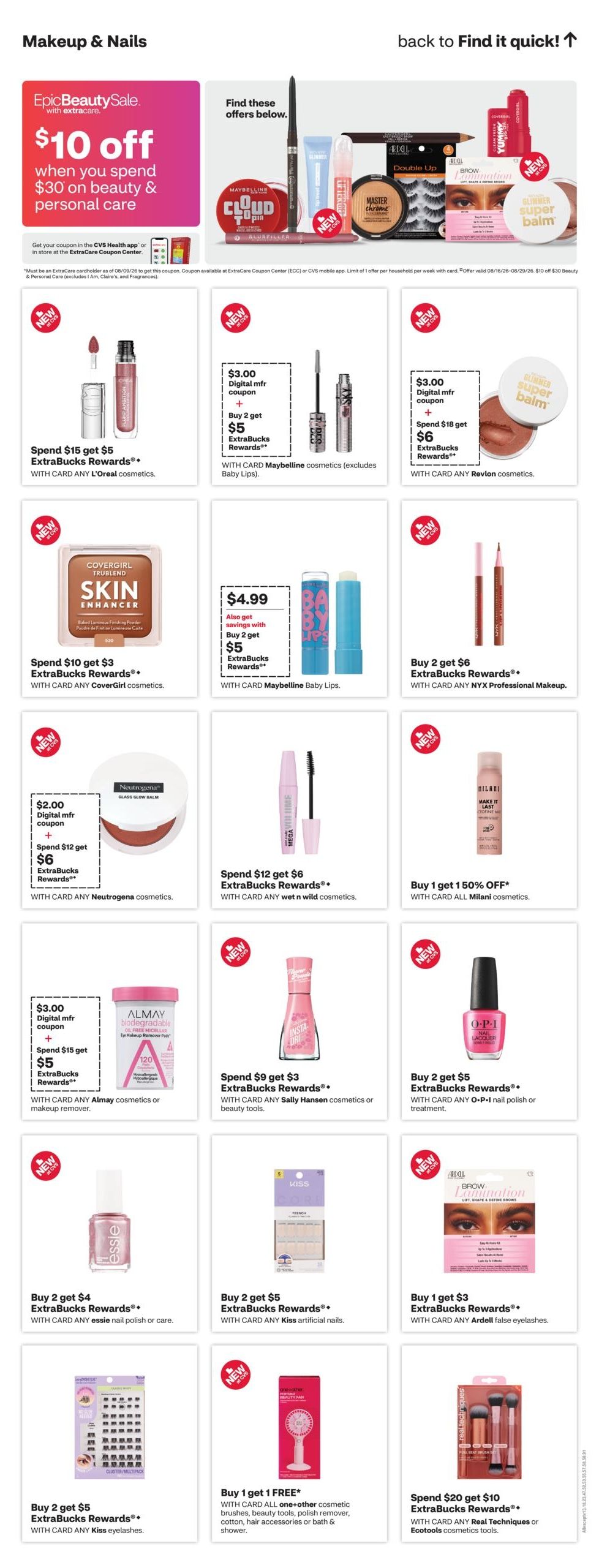 CVS Pharmacy (West Memphis Area, AR) Weekly Ad August 16 - 23, 2026