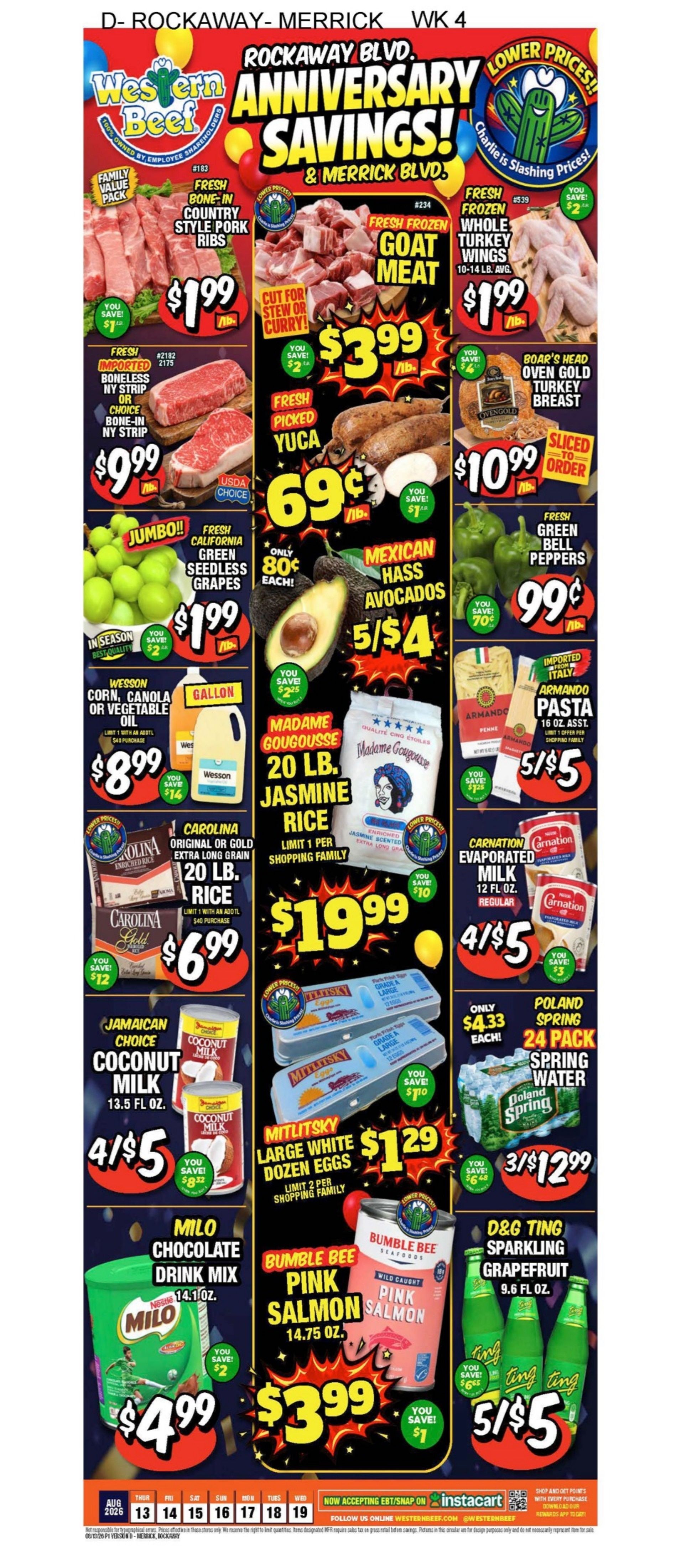 Western Beef (New York) Weekly Ad August 13 - 19, 2026