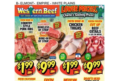 Western Beef (Bronx, Brooklyn and Elmont, NY) Weekly Ad August 13 - 19, 2026