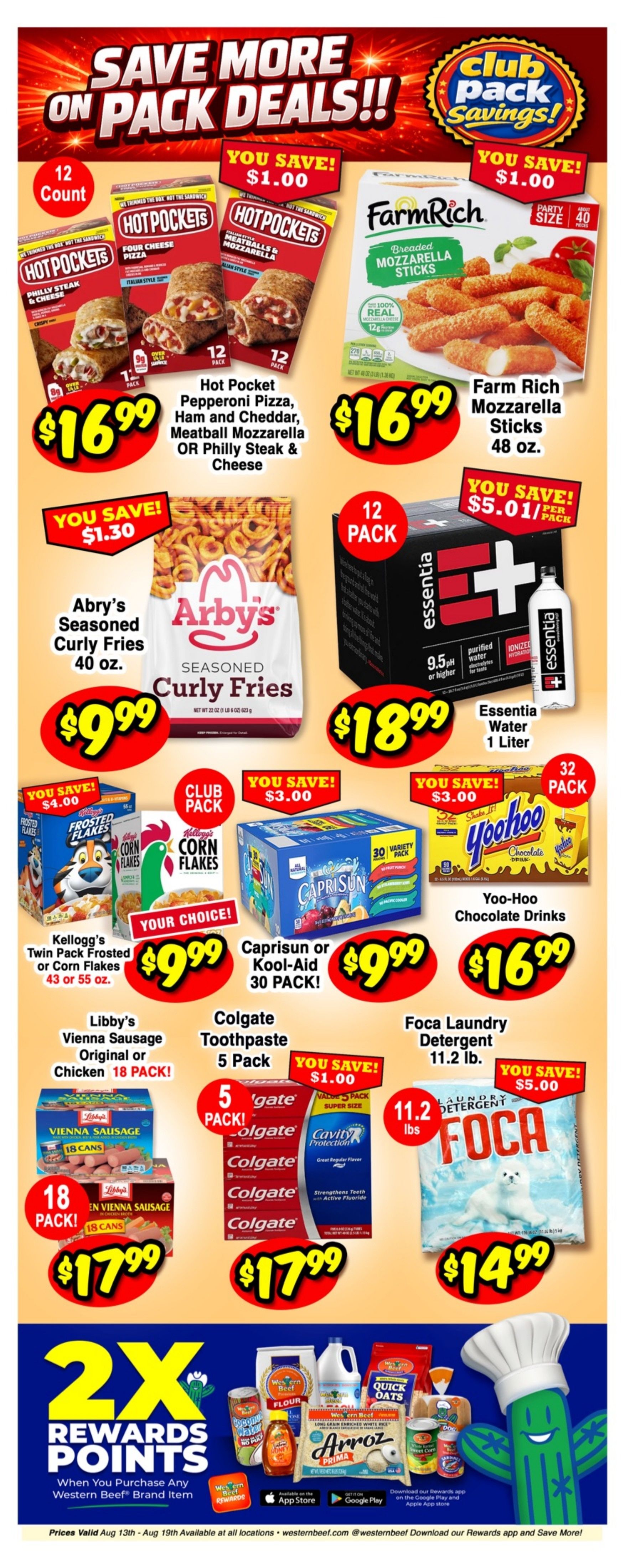 Western Beef (Bronx, Brooklyn and Elmont, NY) Weekly Ad August 13 - 19, 2026