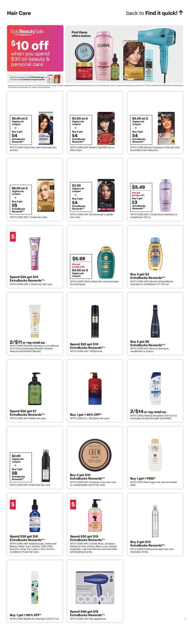 CVS Pharmacy (Andalusia Area, AL) Weekly Ad August 16 - 23, 2026