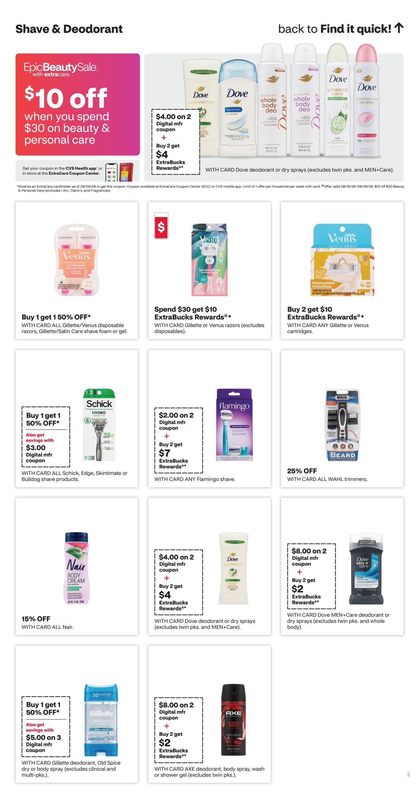 CVS Pharmacy (Andalusia Area, AL) Weekly Ad August 16 - 23, 2026
